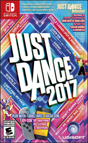 Just Dance 2017 Switch Used