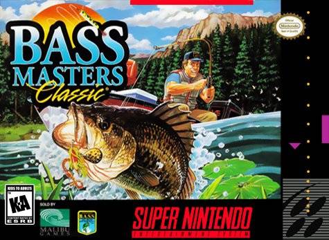 Bass Masters Classic SNES Used Cartridge Only