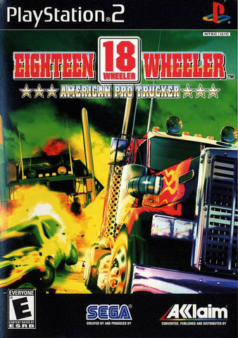 18 Wheeler American Pro Trucker PS2 Used