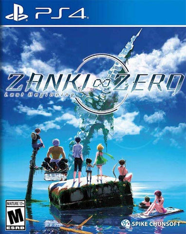 Zanki Zero Last Beginning (Tear in Shrink Wrap) PS4 New