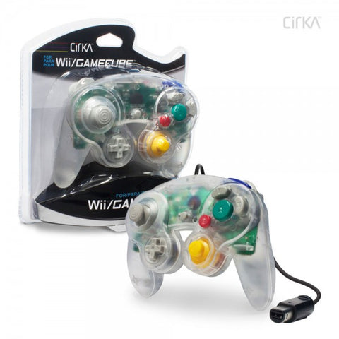 Gamecube Controller Wired Cirka Clear New