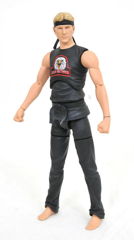 Cobra Kai Eagle Fang Johnny Lawrence With Accessories 7" Diamond Select  Figure New