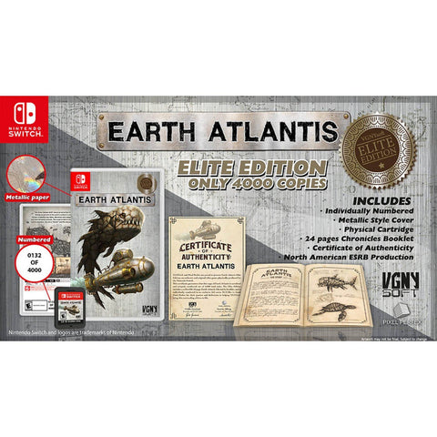 Earth Atlantis Elite Edition Switch New