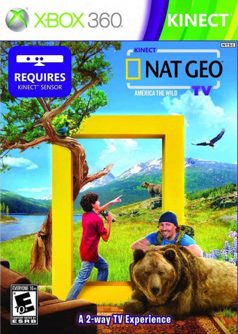 Nat Geo TV Kinect Required 360 Used