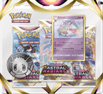 Pokemon Astral Radiance 3 Pack With Sylveon Card & Coin