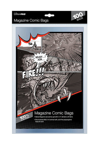 Comic Bags Ultra Pro Magazine 100
