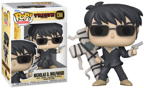 Funko Pop Animation Trigun Nicholas D. Wolfwood New