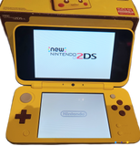 New 2DS XL Console Pokemon Pikachu Edition in Box (minor wear to box & Pikachu Cheeks) Used