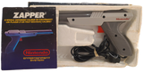 NES Zapper Grey in box (box in rough shape - water damage) Used