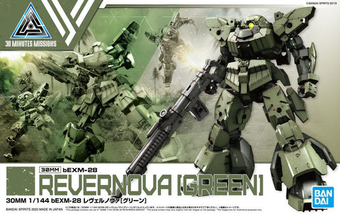 30 Minutes Missions - BEMX-28 Revernova (Green) - 1/144 Scale Model Kit New