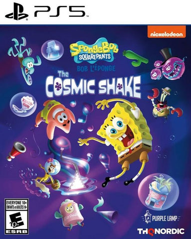 Spongebob Squarepants Cosmic Shake PS5 New