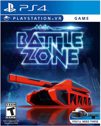 Battlezone VR Required PS4 New