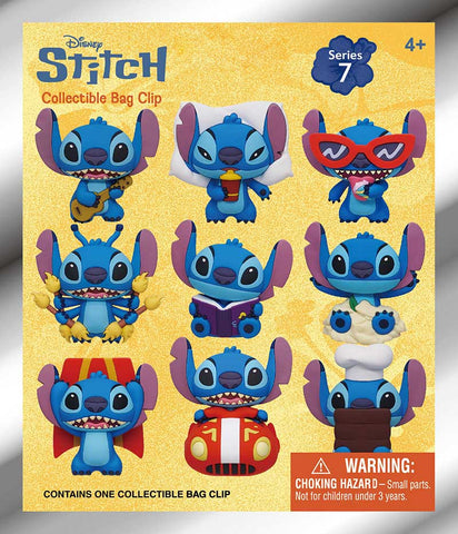 3D Foam Bag Clip - Stitch Mystery Minis New