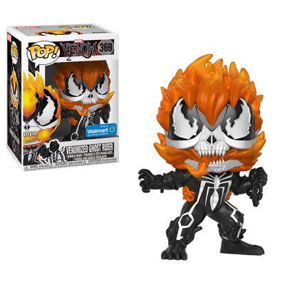 Funko Pop Marvel Venom Venomized Ghost Rider Walmart Exclusive New