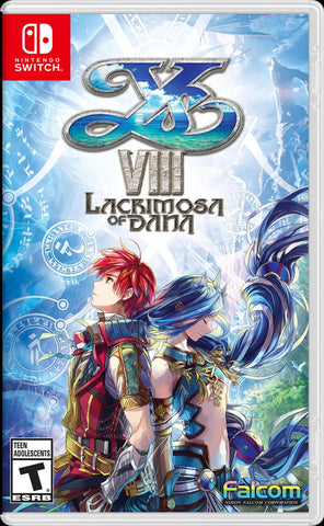 Ys VIII Lacrimosa Of Dana Explorers Edition Switch(No Map, No Cards) Used