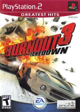 Burnout 3 Takedown (greatest hits) PS2 New