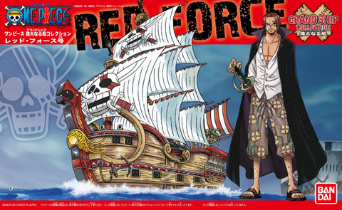 One Piece Grand Ship Collection 04 Red Force Model Kit New