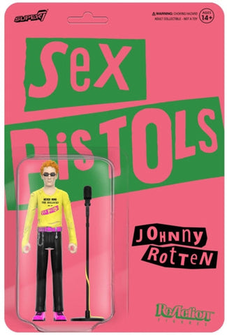 S7 Sex Pistols Johnny Rotten Never Mind The Bollocks Shirt Figure New