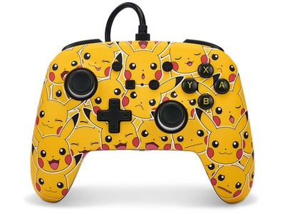 Switch Controller Wired Power A Pikachu Moods New