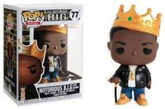 Funko Pop Rocks Notorious BIG With Crown New