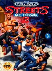 Streets Of Rage 2 Genesis Used Cartridge & Case Only