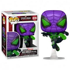 Funko Pop Marvel Spider-Man Miles Morales(Purple Reign) New