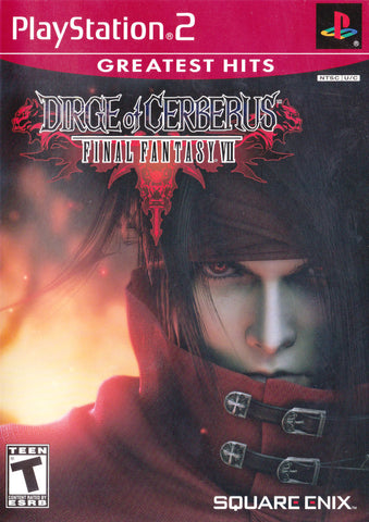 Final Fantasy VII Dirge Of Cerberus Greatest Hits PS2 New