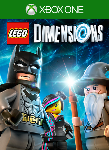 Lego Dimensions Game Only Portal & Figures Required Xbox One Used