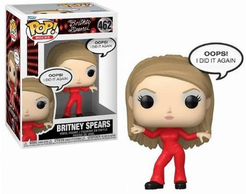 Funko Pop Rocks Britney Spears Oops I Did It Again New
