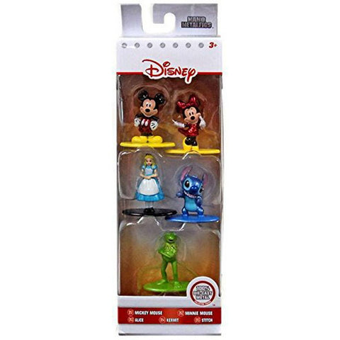 Disney Die Cast Set (Mickey/Minnie/Alice/Stitch/Kermit) Figure