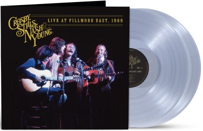 Crosby, Stills, Nash & Young - Live At The Fillmore East, 1969 (Clear) Vinyl New