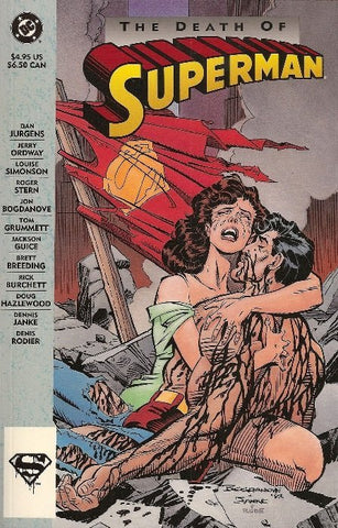 Death of Superman Trade Paper Back Used