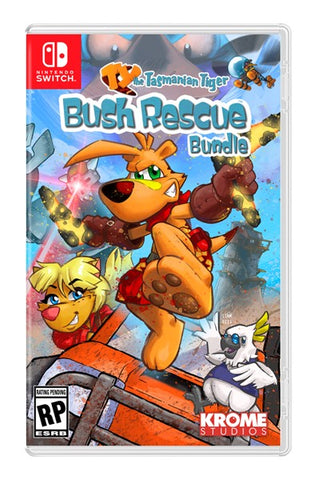 Ty The Tasmanian Tiger Bush Rescue Bundle Switch New