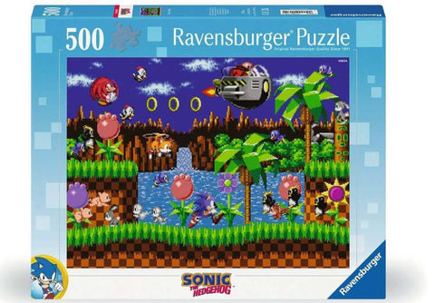 Sonic the Hedgehog 500 Piece Puzzle New