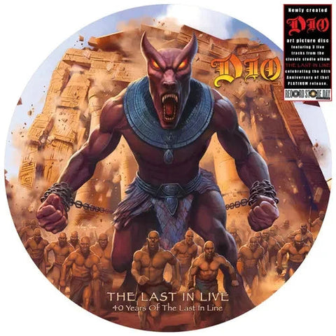 Dio - The Last In Live (40 Years Of The Last In Line Picture Disc) Vinyl New