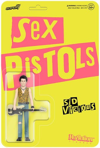 S7 Sex Pistols Sid Vicious Yellow Shirt Figure New