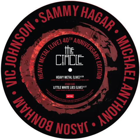 Sammy Hagar & The Circle - Heavy Metal/Little White Lies (12 Inch 45 rpm Picture Disc) Vinyl New