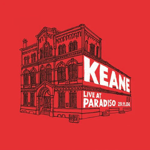 Keane - Live At Paradiso 2004 (2Lp Transparent Red & Solid White) Vinyl New
