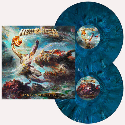 Helloween - Giants & Monsters (2Lp Deep Ocean Blue Marbled) Vinyl New