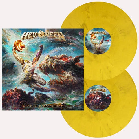 Helloween - Giants & Monsters (2Lp Indie Exclusive Sunlight Yellow Marble) Vinyl New