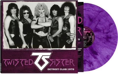 Twisted Sister - Detroit Club 1979 (Purple-Black) Vinyl New