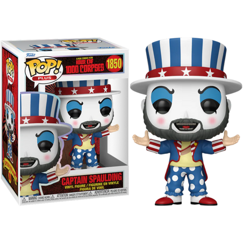 Funko Pop Plus Movies - House Of 1000 Corpses Captain Spaulding New