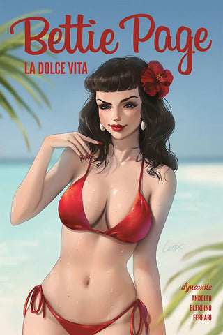 Bettie Page La Dolce Vita Trade Paper Back New