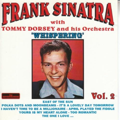Frank Sinatra with Tommy Dorsey and his Orchestra - Whispering Vol 2 CD Used