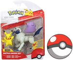 Pokemon Battle Figure Set Pikachu, Absol, Ditto New
