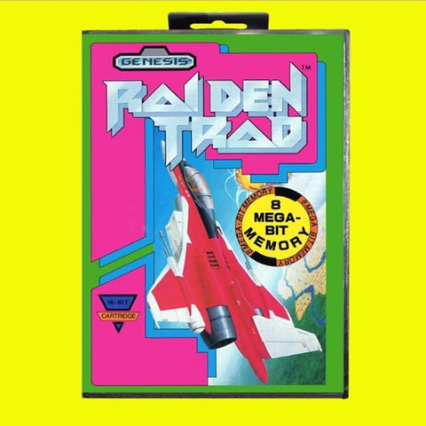 Raiden Trad Genesis Used Cartridge Only