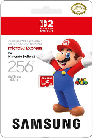 Switch 2 MicroSD Express Card 256Gb Samsung New