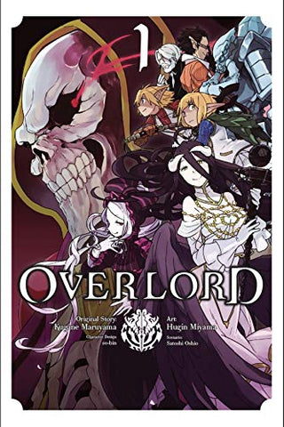 Overlord Bundle Vol 1-3 Manga Used