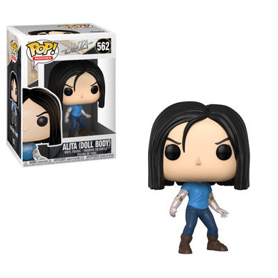 Funko Pop Movies Alita Battle Angel Alita Doll Body New