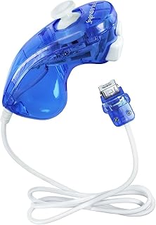 Wii Controller Nunchuck Rock Candy Blue New